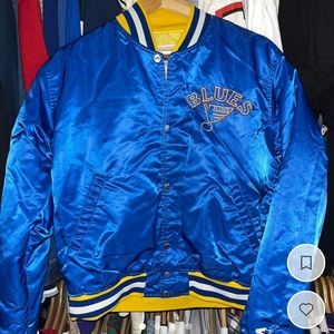 Vintage St.Louis Blues Starter Satin Jacket